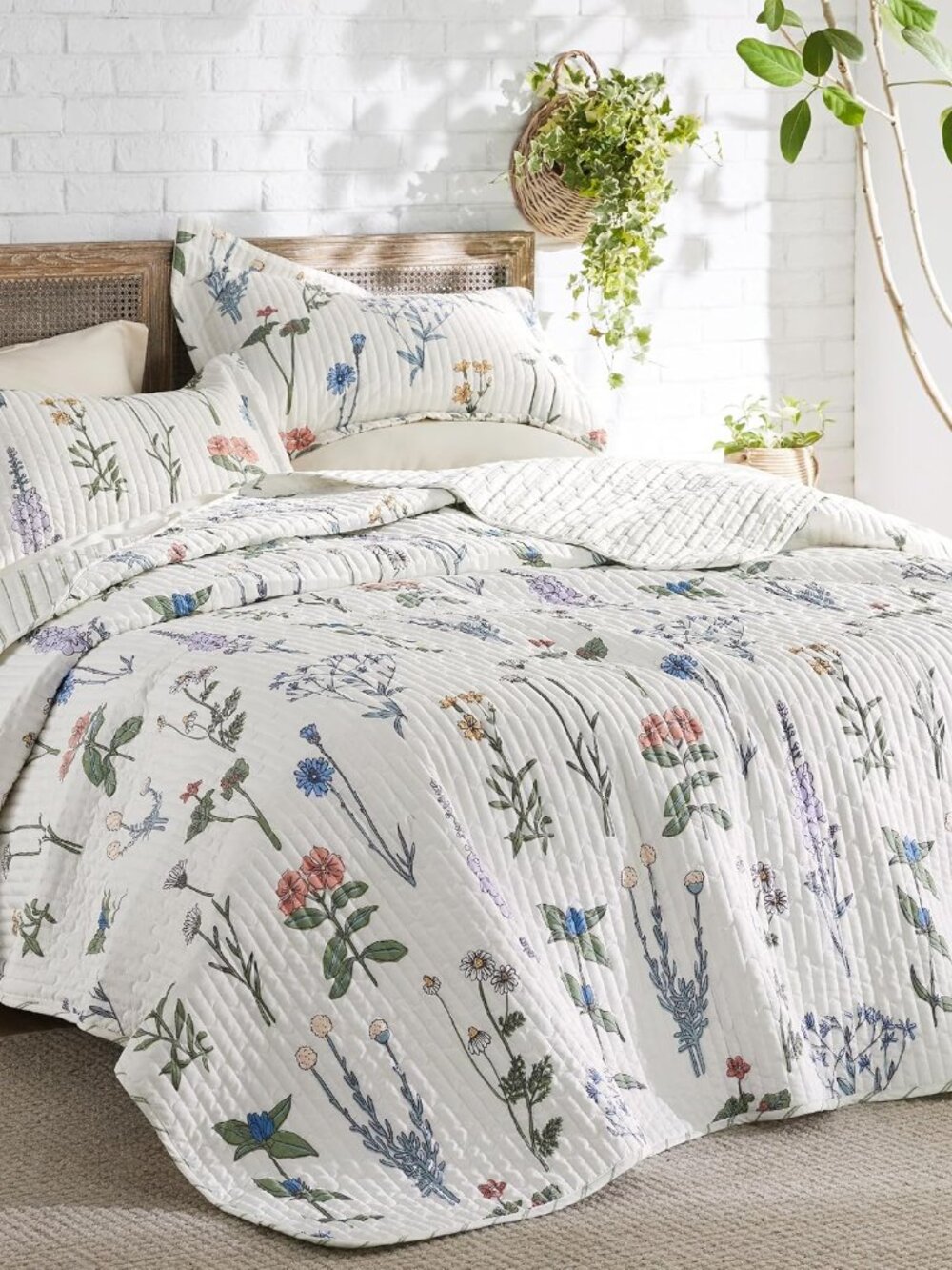 Floral Quilt King Size